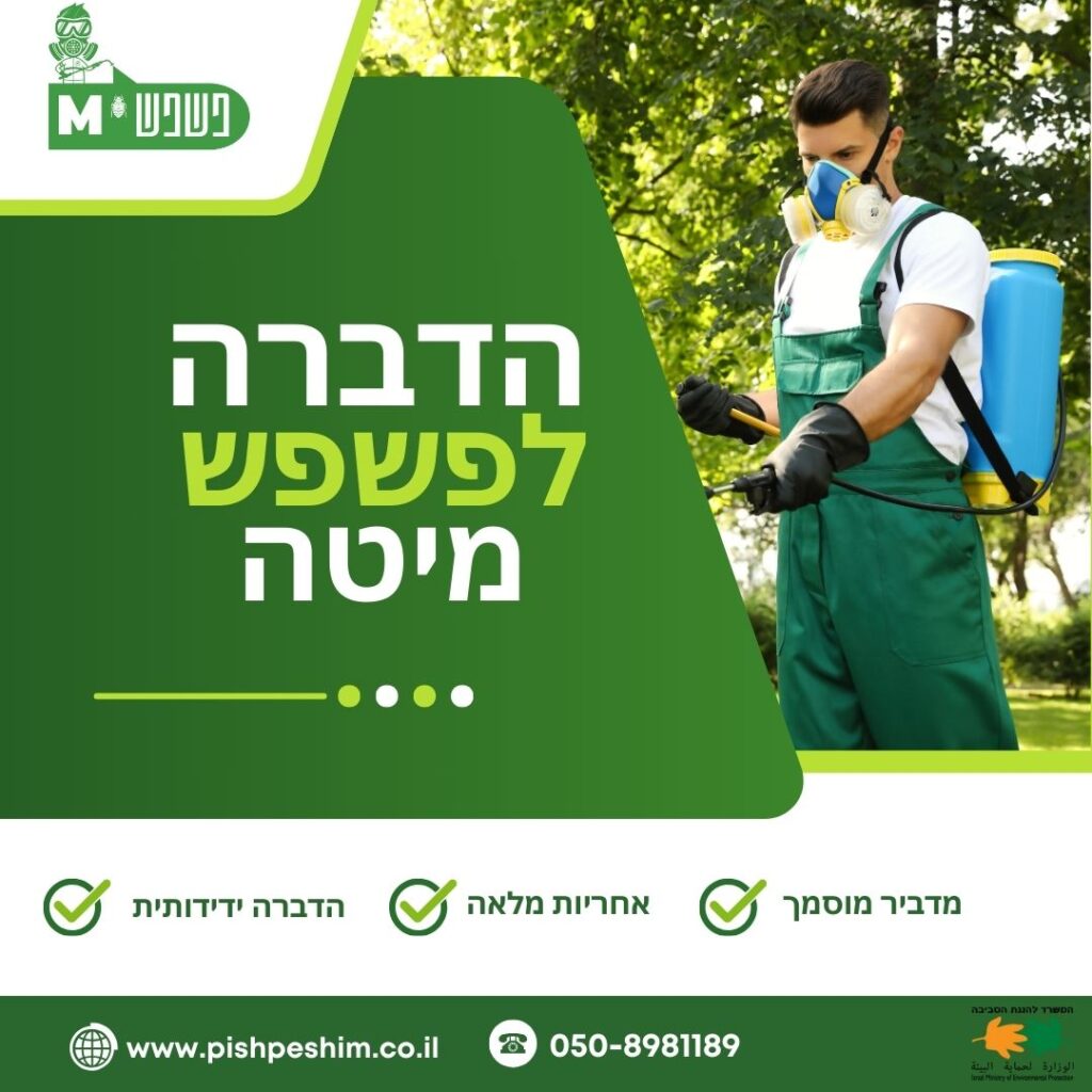 הדברה לפשפש מיטה